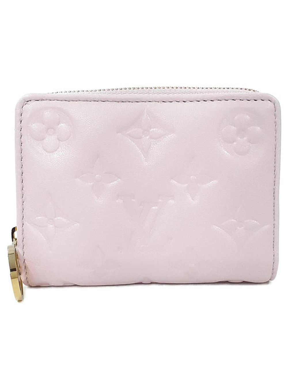 Louis Vuitton Monogram Portefeuille Lou Bi fold Short Wallet